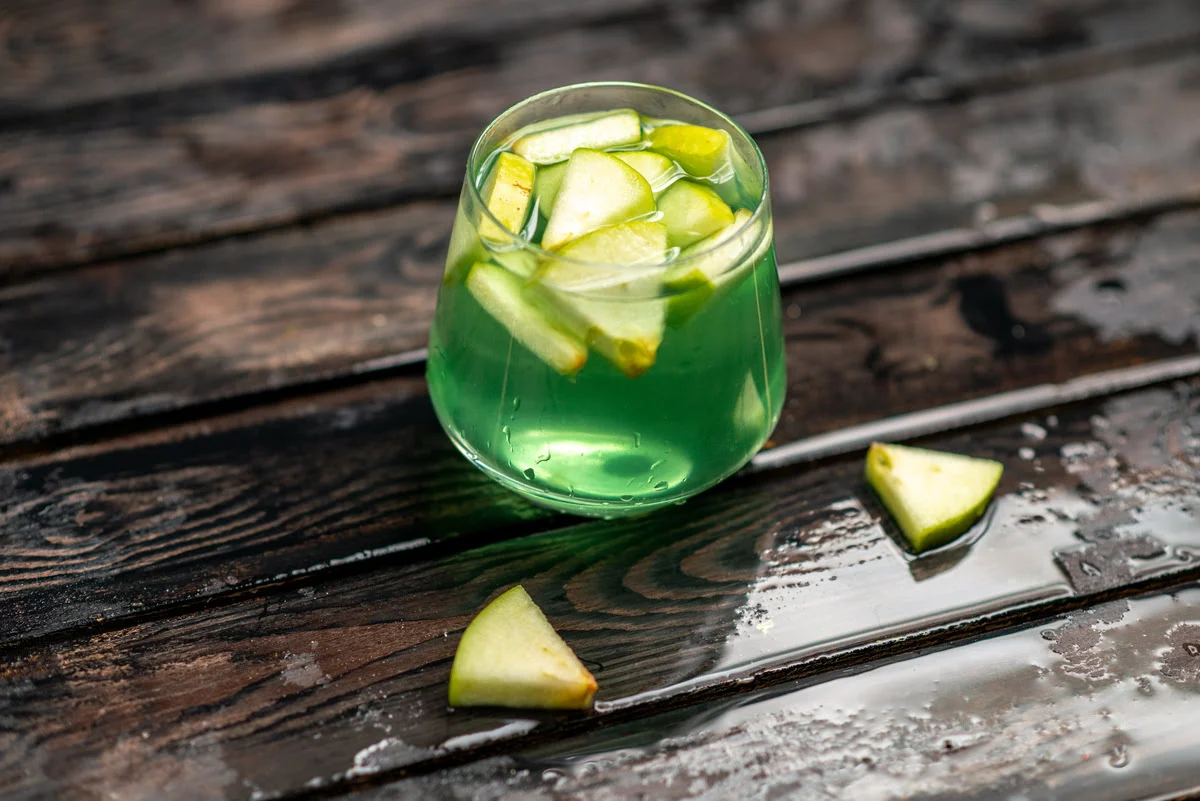 Green Apple Margarita: The Sour Mix