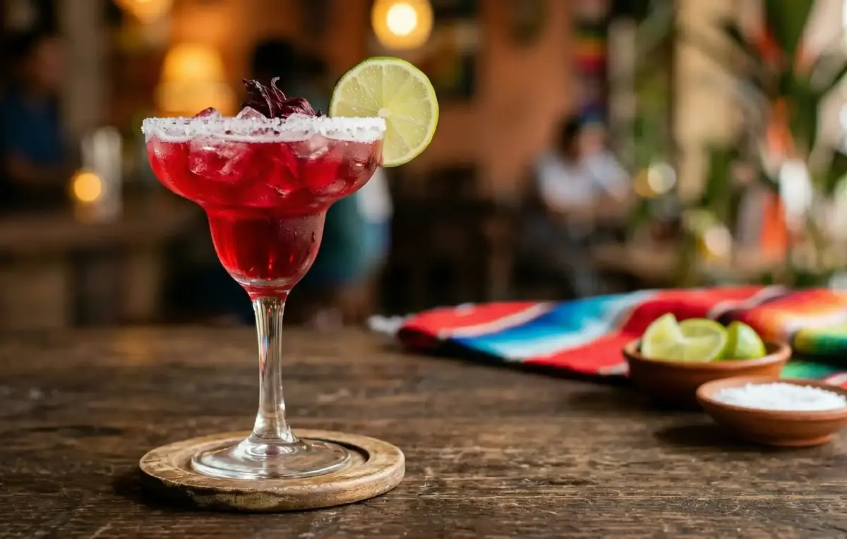 Margarita de Jamaica: el Cóctel Floral