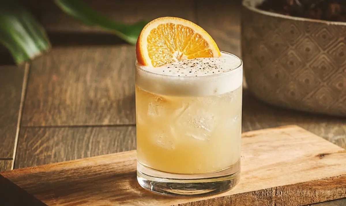 Agave Sour con Olmeca Altos