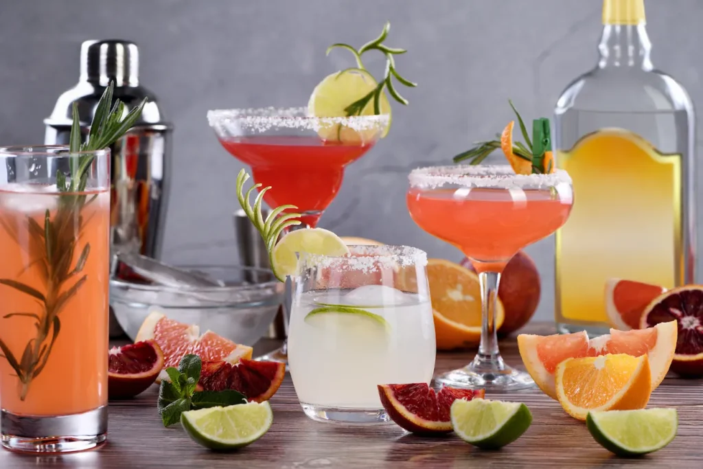 Different Types of Margaritas by Olmeca Altos