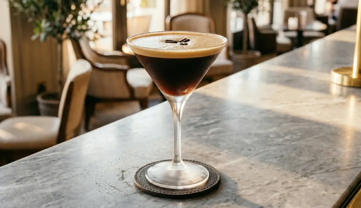Cómo Preparar un Espresso Martini con Tequila Olmeca Altos