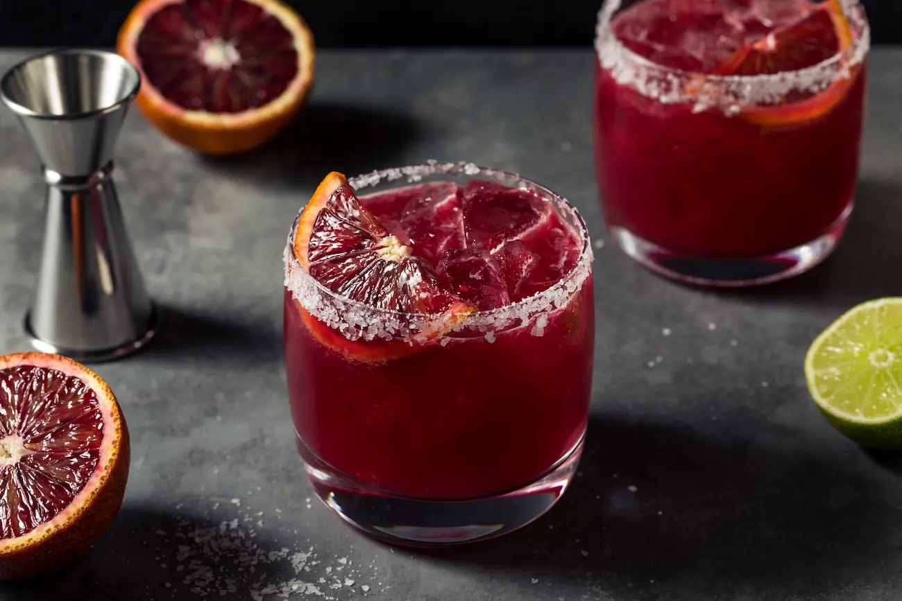 Margarita all’arancia rossa: Il cocktail agli agrumi