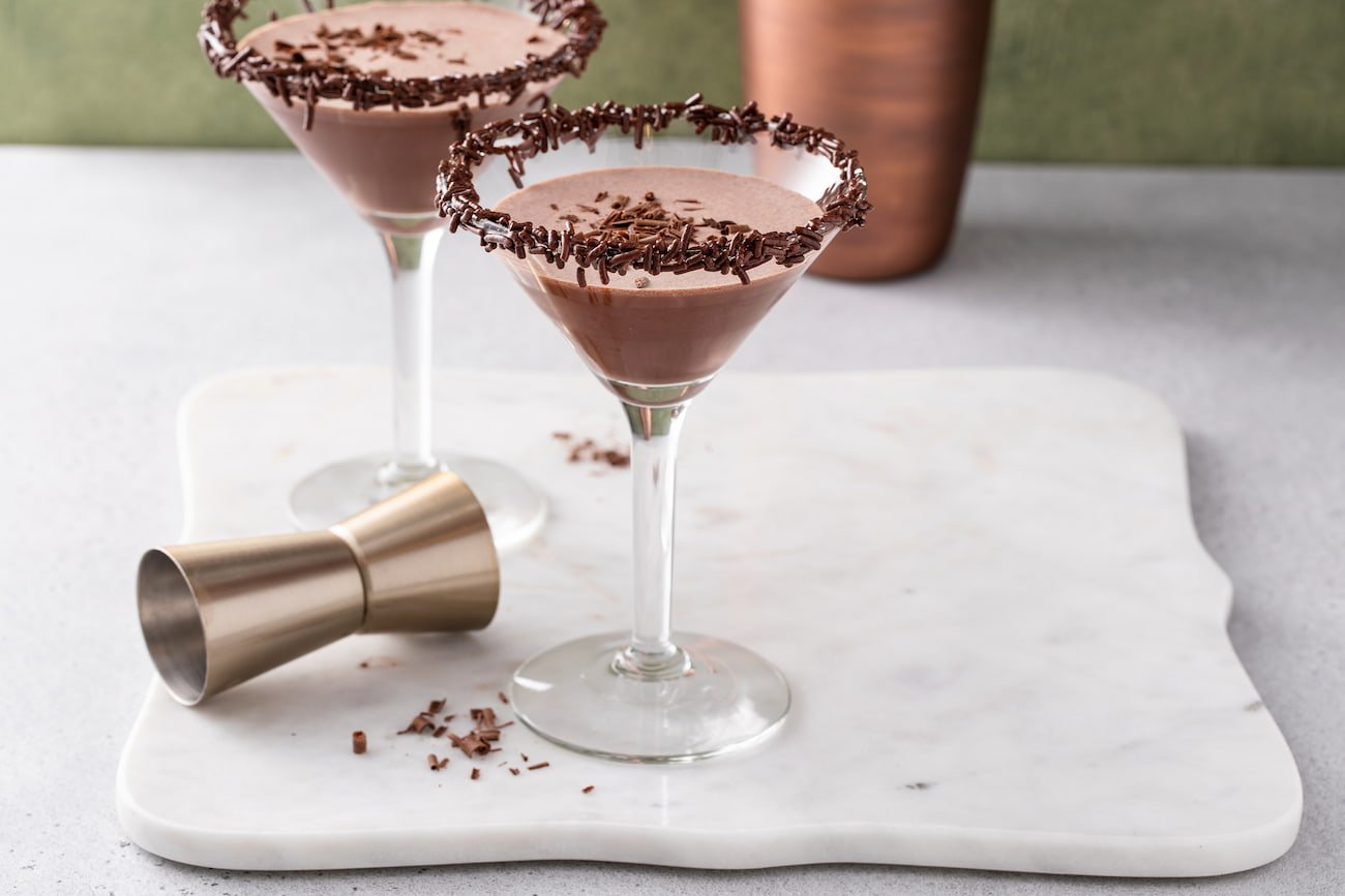 Deliciosa receta de Mexican chocolate martini
