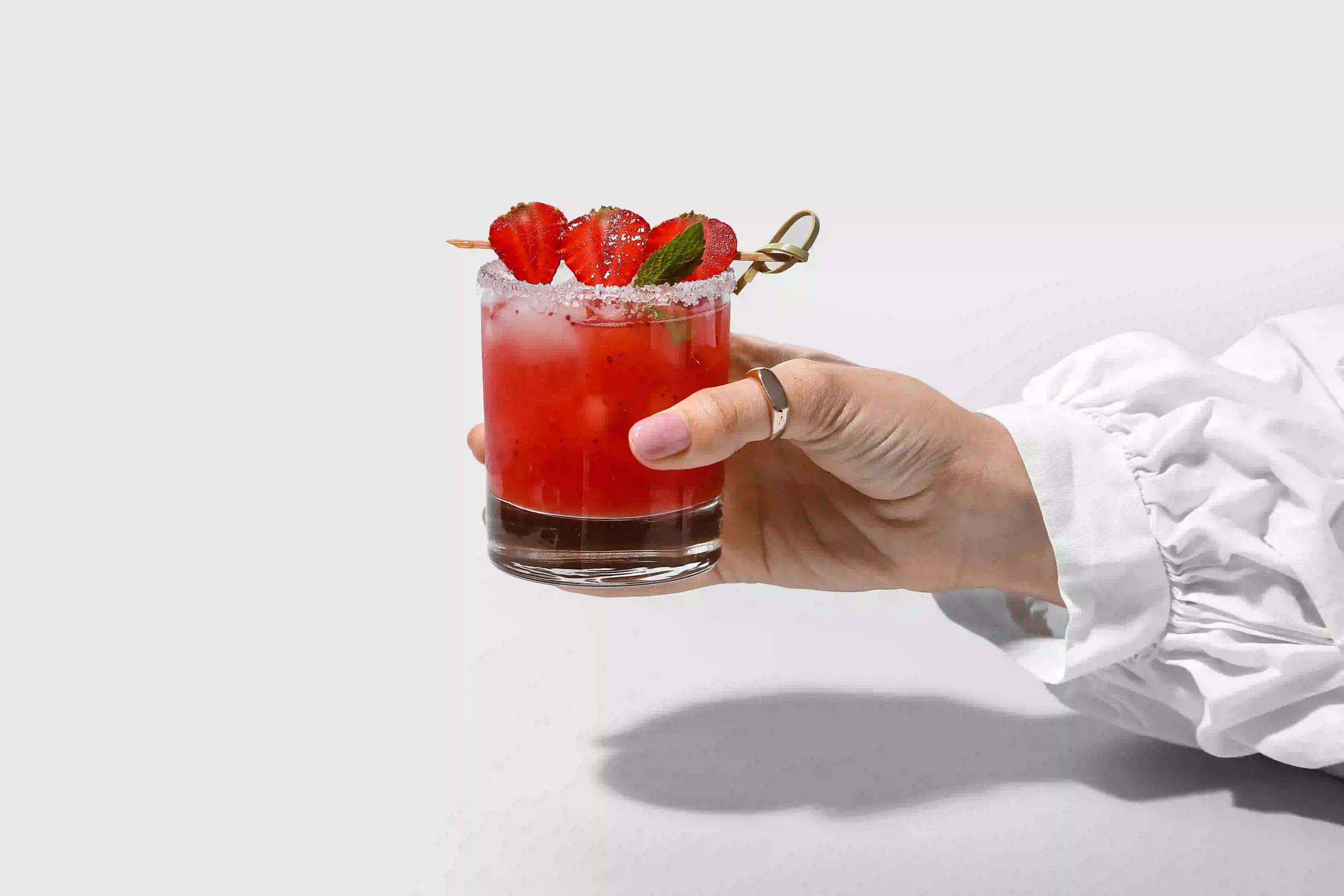 Margarita alla fragola: Un gusto fruttato