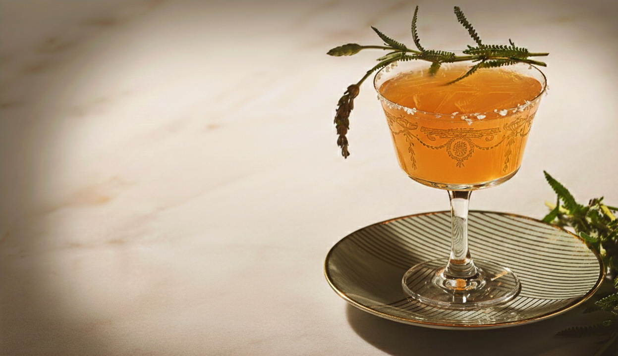 Crafting the Lavender Paloma cocktail