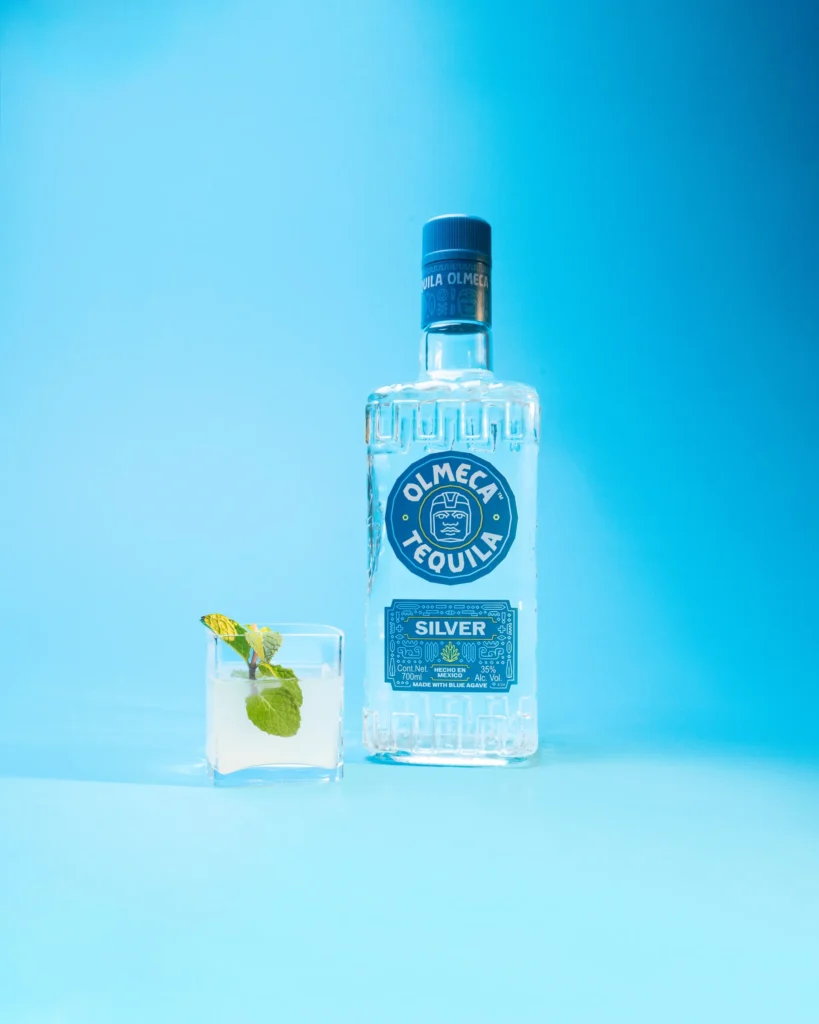 Olmeca shot-jito tequila cocktail